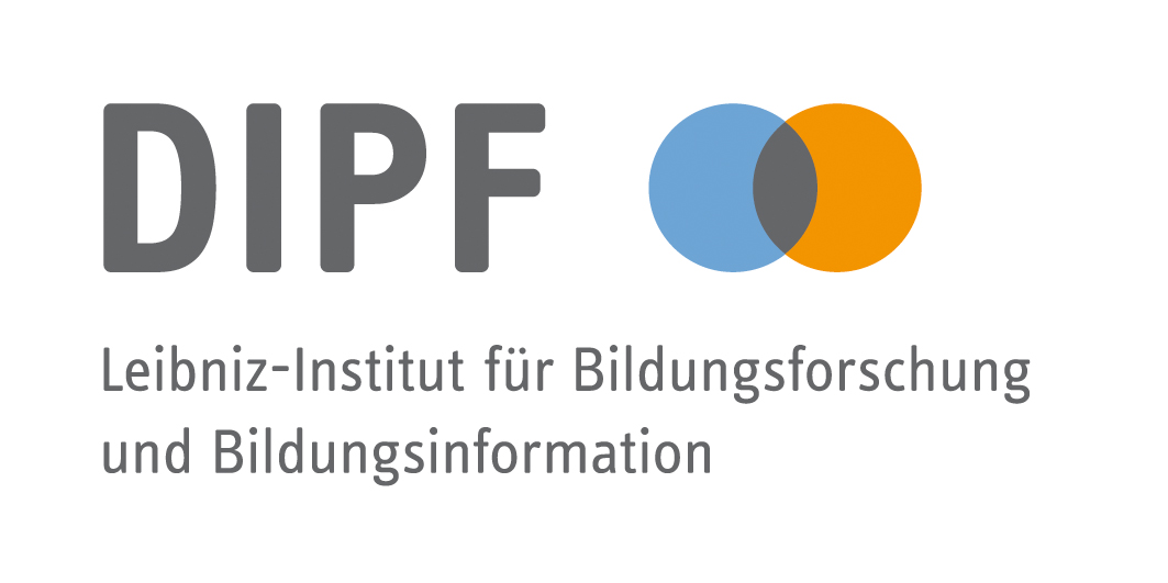 Das Foto zeigt das Logo des DIPF und verlinkt auf deren Website