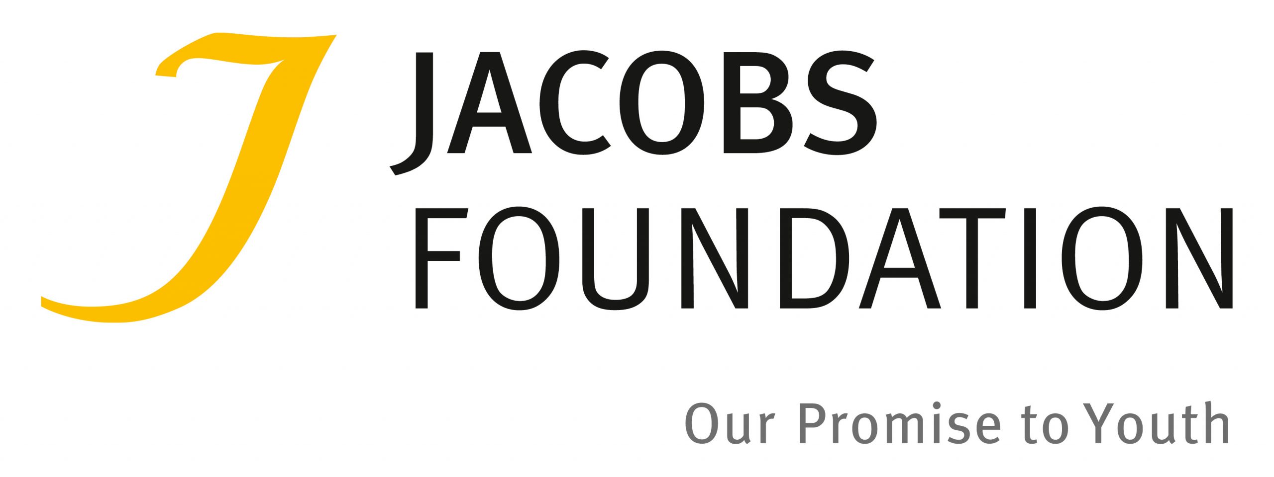 Das Foto zeigt das Logo der Jacobs Foundation und verlinkt auf deren Website